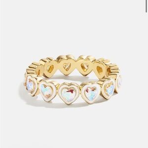 heart ring bauble bar size 7